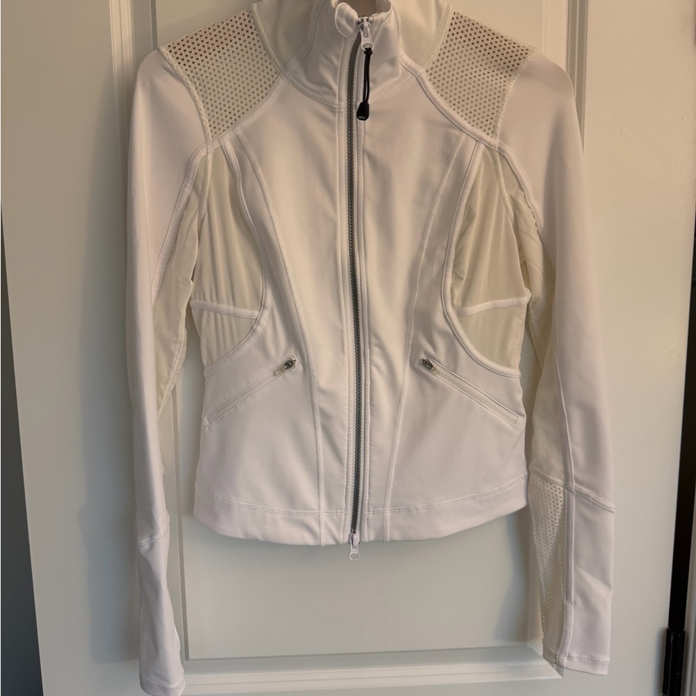 Zella Women's White Athletic Jacket.